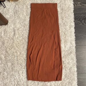 Aritzia maxi slit skirt Wilfred size XXS